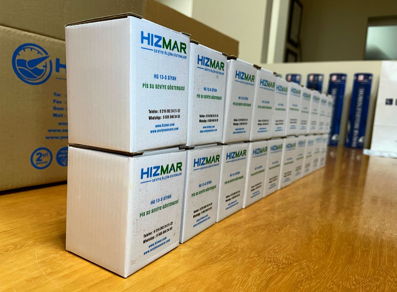 Siyah İbreli Pis Su Seviye Göstergesi