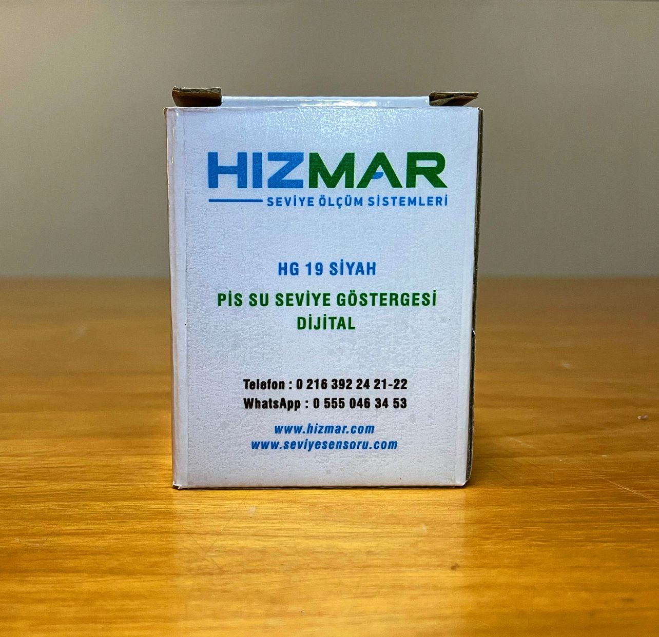 Siyah Dijital Atık Seviye Göstergesi 