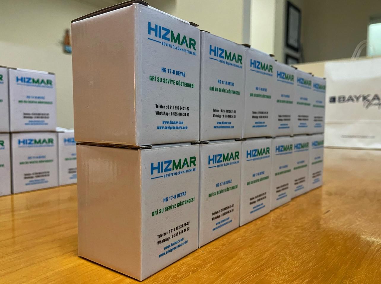 Beyaz İbreli Gri Su Seviye Göstergesi