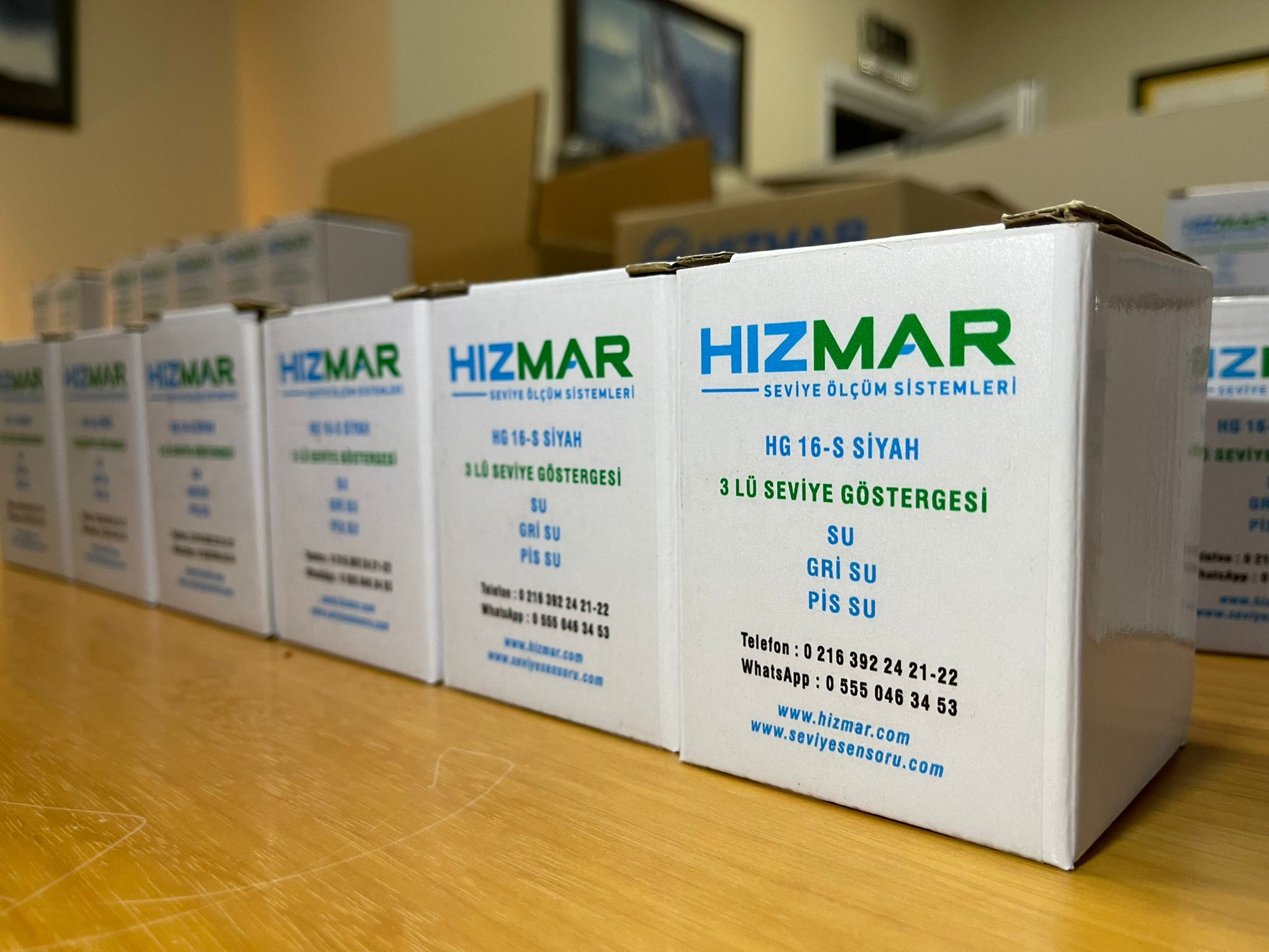 3 lü Özel Tasarım Karavan Tekne Seviye Göstergesi