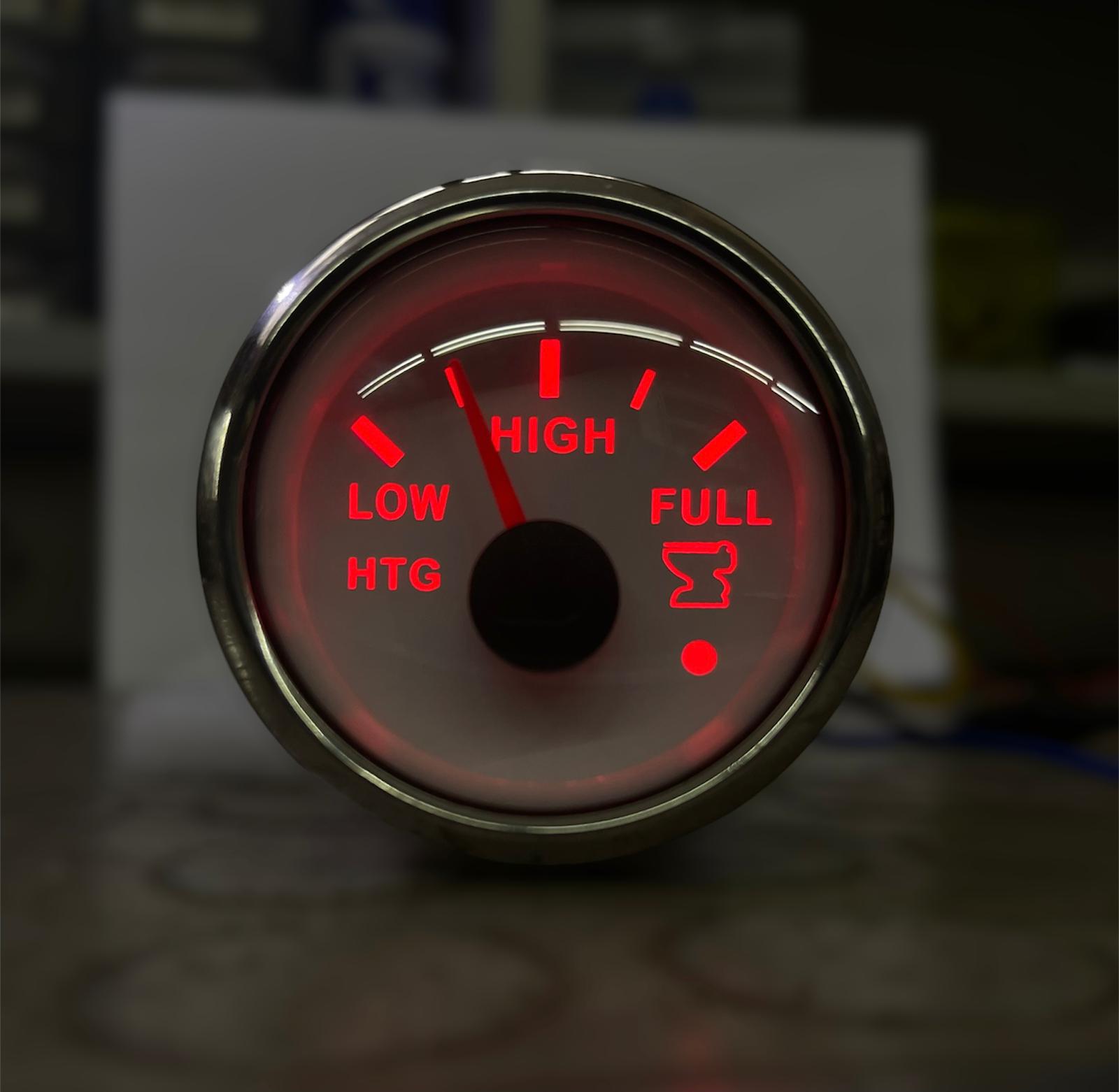 Beyaz İbreli Pis Su Seviye Göstergesi 